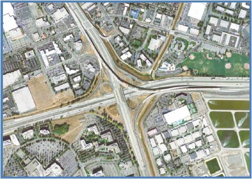 B-1:  I-580/I-680 Interchange (westbound to southbound)