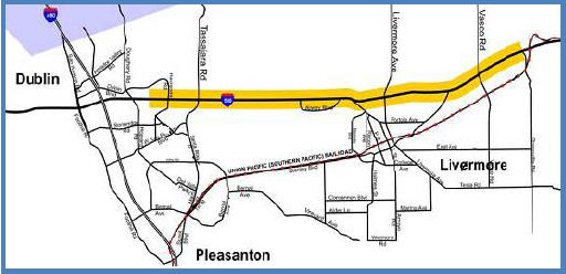 A-5a: I-580 HOV Lane Eastbound 